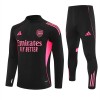 Arsenal Training Huppari 2025-26 Neljännes Zip Musta - Miesten